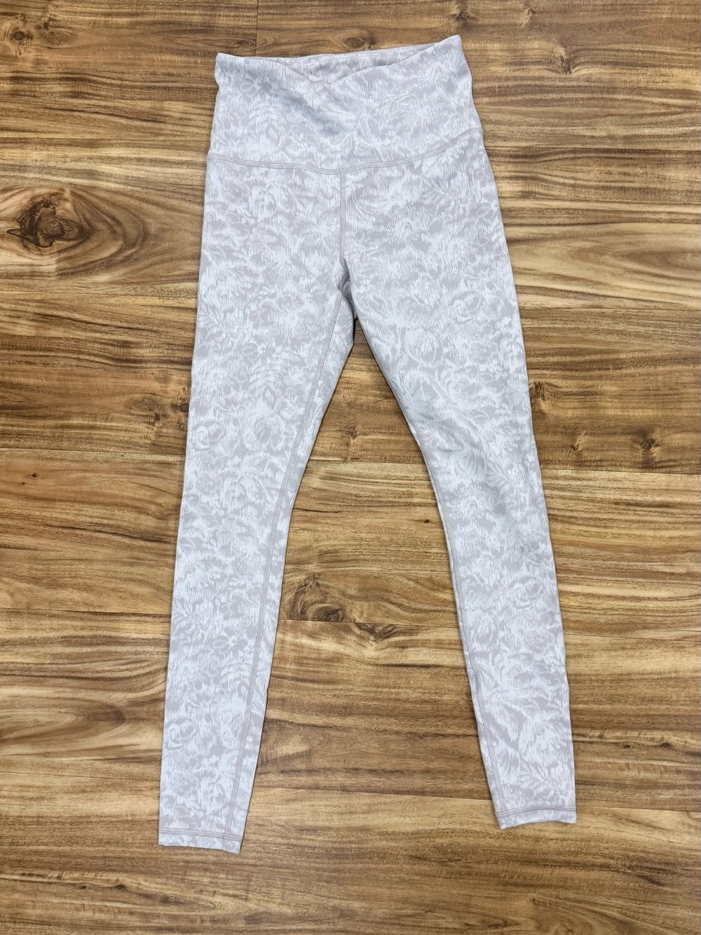 Athleta Elation Textured Tight High Rise Floral Jacquard Leggings-Small